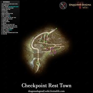 checkpoint rest town maps dragons dogma wiki guide 300px
