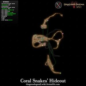 coral snakes hideout maps dragons dogma wiki guide 300p