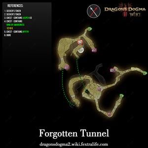 forgotten tunnel maps dragons dogma wiki guide 300p