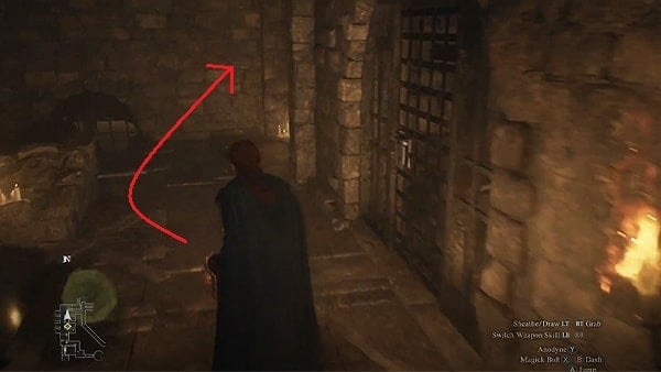gaol tower escape route the caged magistrate quest dragons dogma 2 wiki guide min