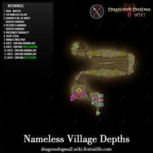 nameless village depths maps dragons dogma wiki guide 300px