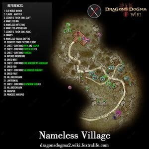 nameless village maps dragons dogma wiki guide 300px