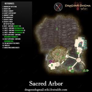 sacred arbor maps dragons dogma wiki guide 300px