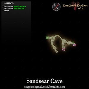 sandsear cave maps dragons dogma wiki guide 300px