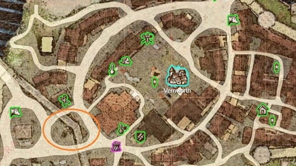 second evidence map location every rose has its thron quest dragons dogma 2 wiki guide