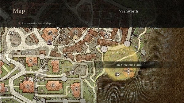 the gracious hand map location the caged magistrate quest dragons dogma 2 wiki guide